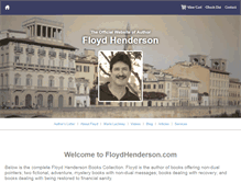 Tablet Screenshot of floydhenderson.com